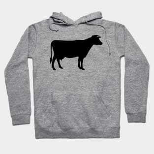 Cow Silhouette Hoodie